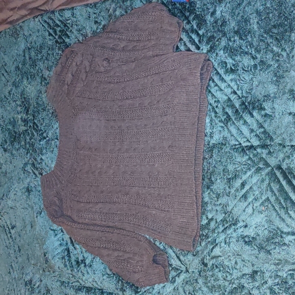Size 2X Falls Creek cable net sweater. - Picture 2 of 3